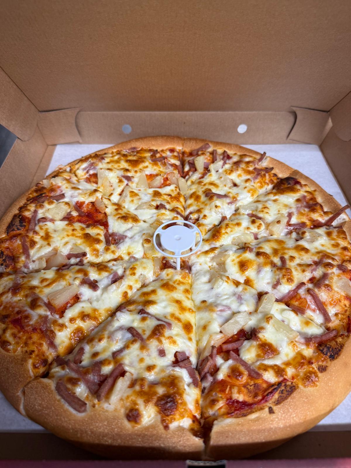 Ham and Pineapple Pizza